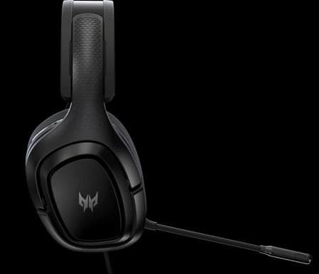 Acer Predator Galea 365 - herné slúchadlá cez uši s 3,5mm konektorom alebo USB portom na ovládacom paneli; 7.1 surround