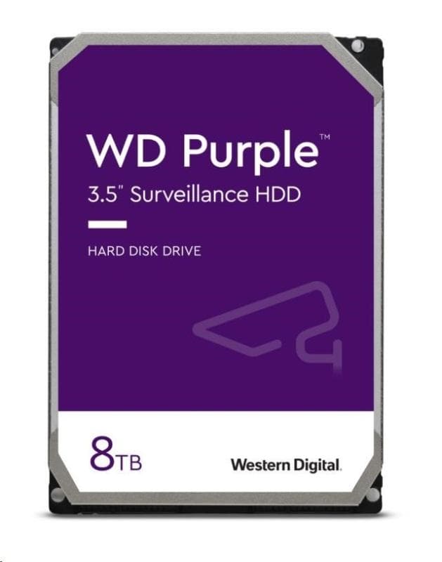 WD PURPLE WD85PURZ 8TB SATA/600 256MB cache, Low Noise, CMR 1