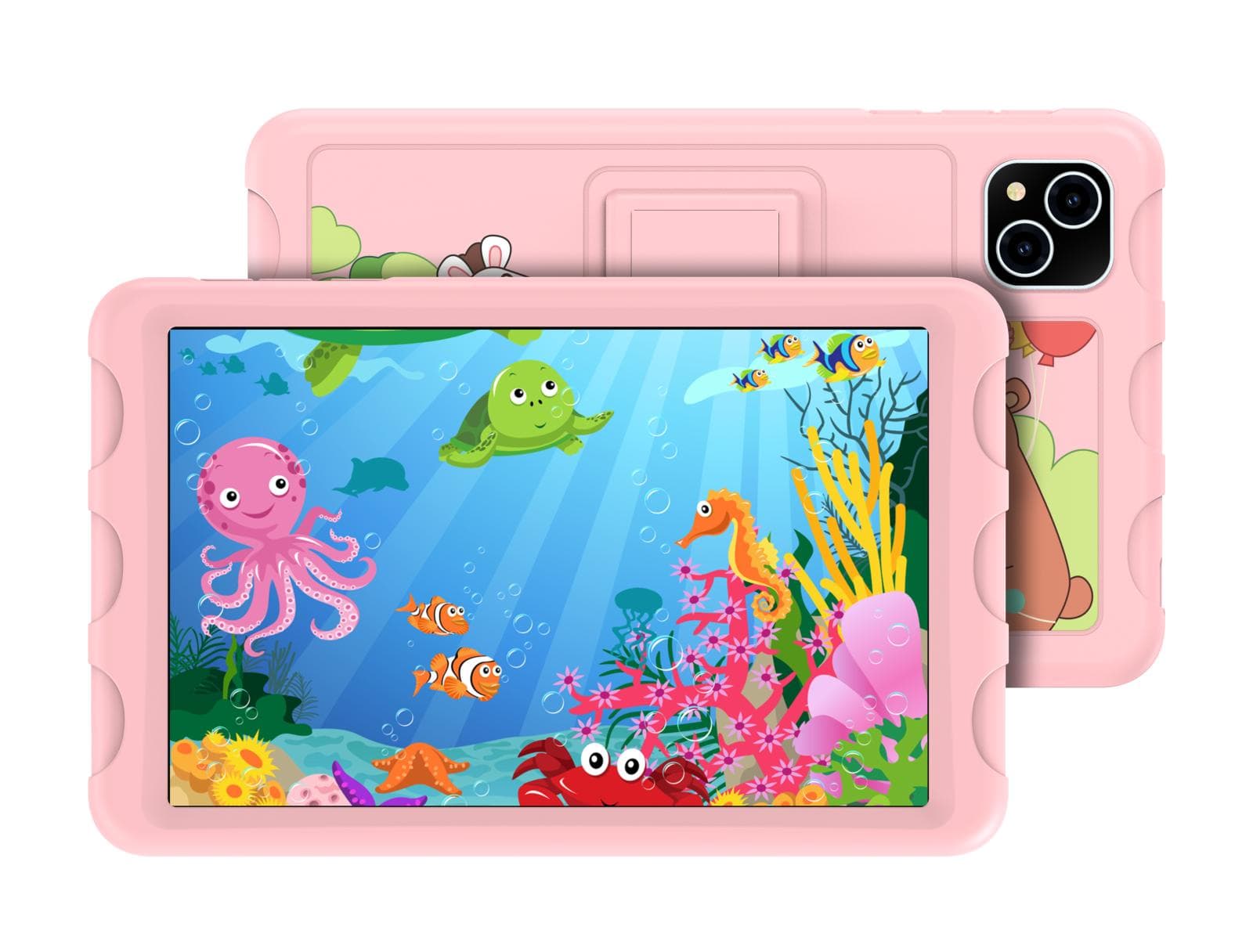 iGET SMART W8 Kids Pink - 8" IPS/1280x800/Octa Core/4GB+64GB/WiFi/BT/4000mAh/Android 14/púzdro/ružová 1
