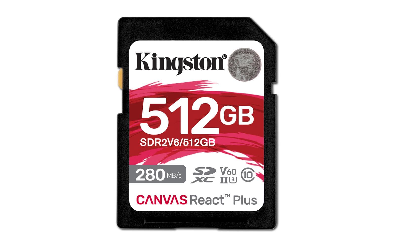 Kingston Canvas React Plus/SDXC/512GB/UHS-II U3/Class 10