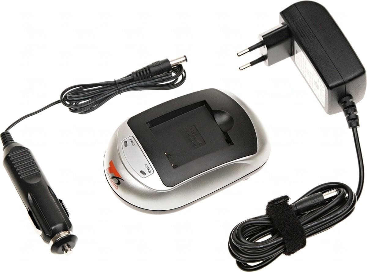 Nabíjačka T6 power Olympus Li-40B, Li-42B, D-Li63, 230V, 12V, 1A 1