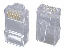 Konektor RJ45 CAT5E UTP 8p8c pre lícnu 100ks bal. 1