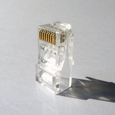 DATACOM Konektor RJ45 UTP 8p8c Cat6 lanko 10ks neskladaný 1