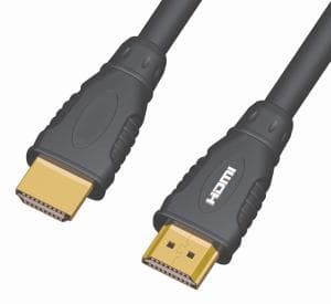PremiumCord Kábel HDMI A - HDMI AM/M 3m,zlac.kon.