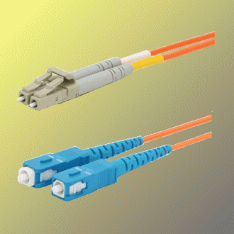 Optický patchkábel duplex LC-SC 50/125 µm MM,2m, OM2 1