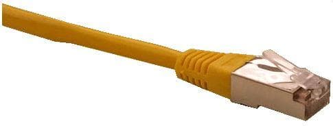 Patch cord FTP cat5e 0,25 M žltý 1