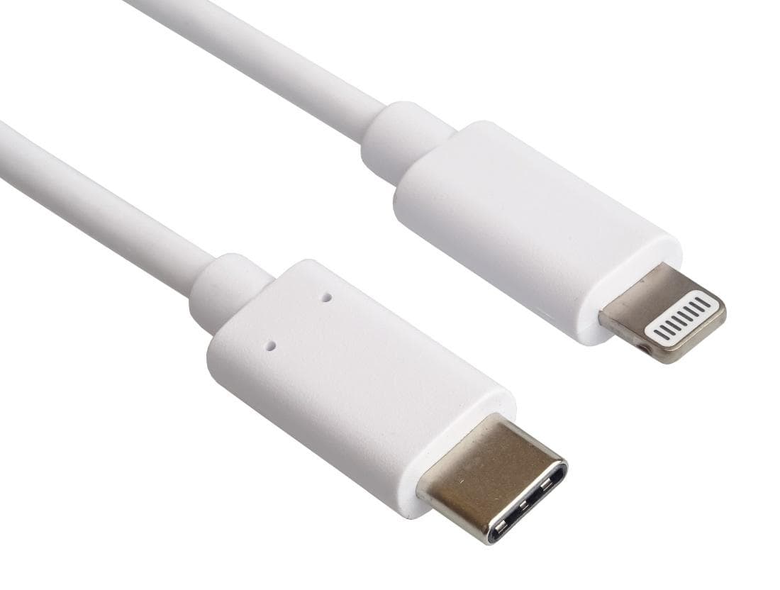 PremiumCord Lightning - USB-C™ USB nabíjací a dátový kábel MFi pre Apple iPhone/iPad, 1m 1