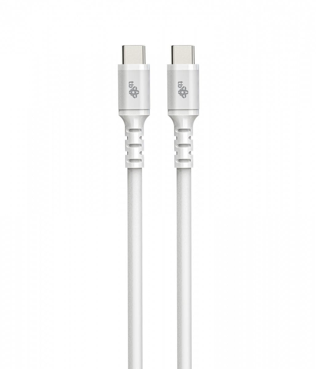 TB USB-C kábel biely 60W 2m