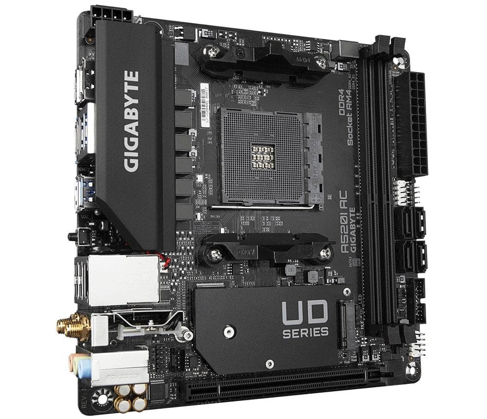 GIGABYTE A520I AC/AM4/MITX 1