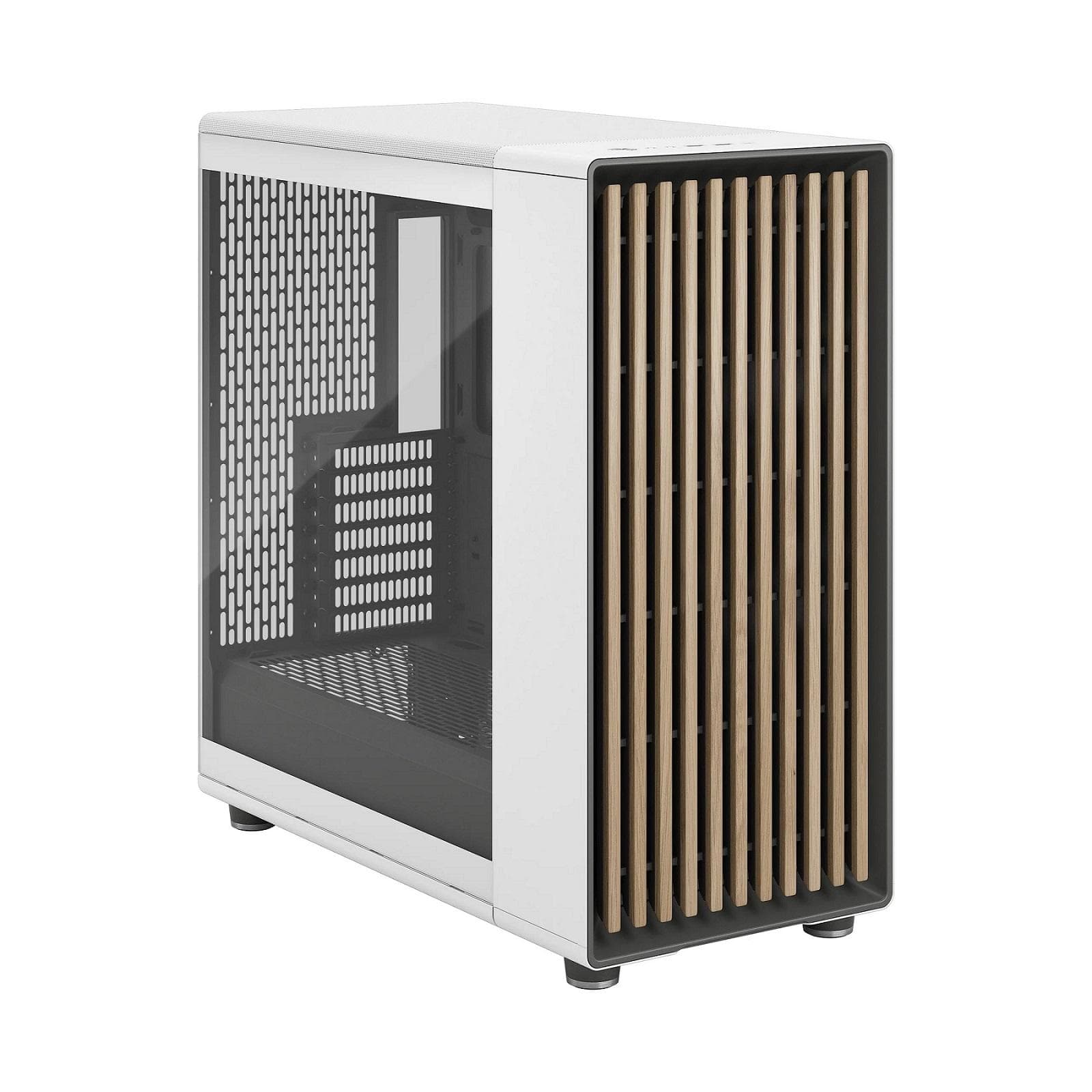 Fractal North XL/Midi Tower/Transpar./Biela 1