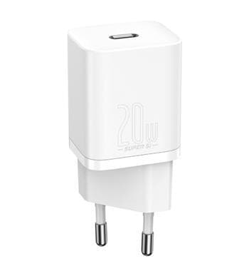 Baseus CCSUP-B02 Super Si Quick Nabíjačka USB-C 20W White