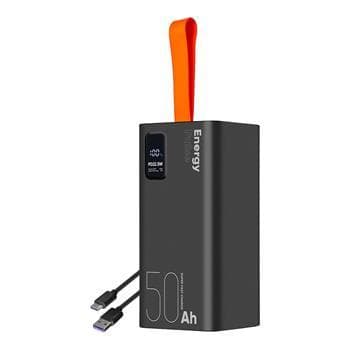 OBAL:ME EnergyPulse Powerbanka 50000mAh 22.5W Black 1