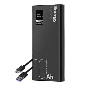 OBAL:ME EnergyPulse Powerbanka 10000mAh 22.5W Black 1