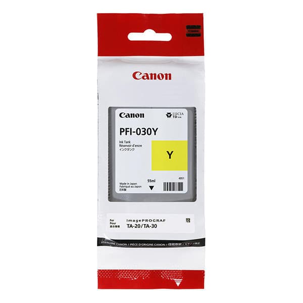 CANON PFI-030 Y - originálny 1