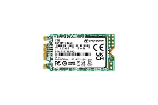 TRANSCEND SSD 425S 1TB, M.2 2242 SSD, SATA3 B+M Key, TLC 1