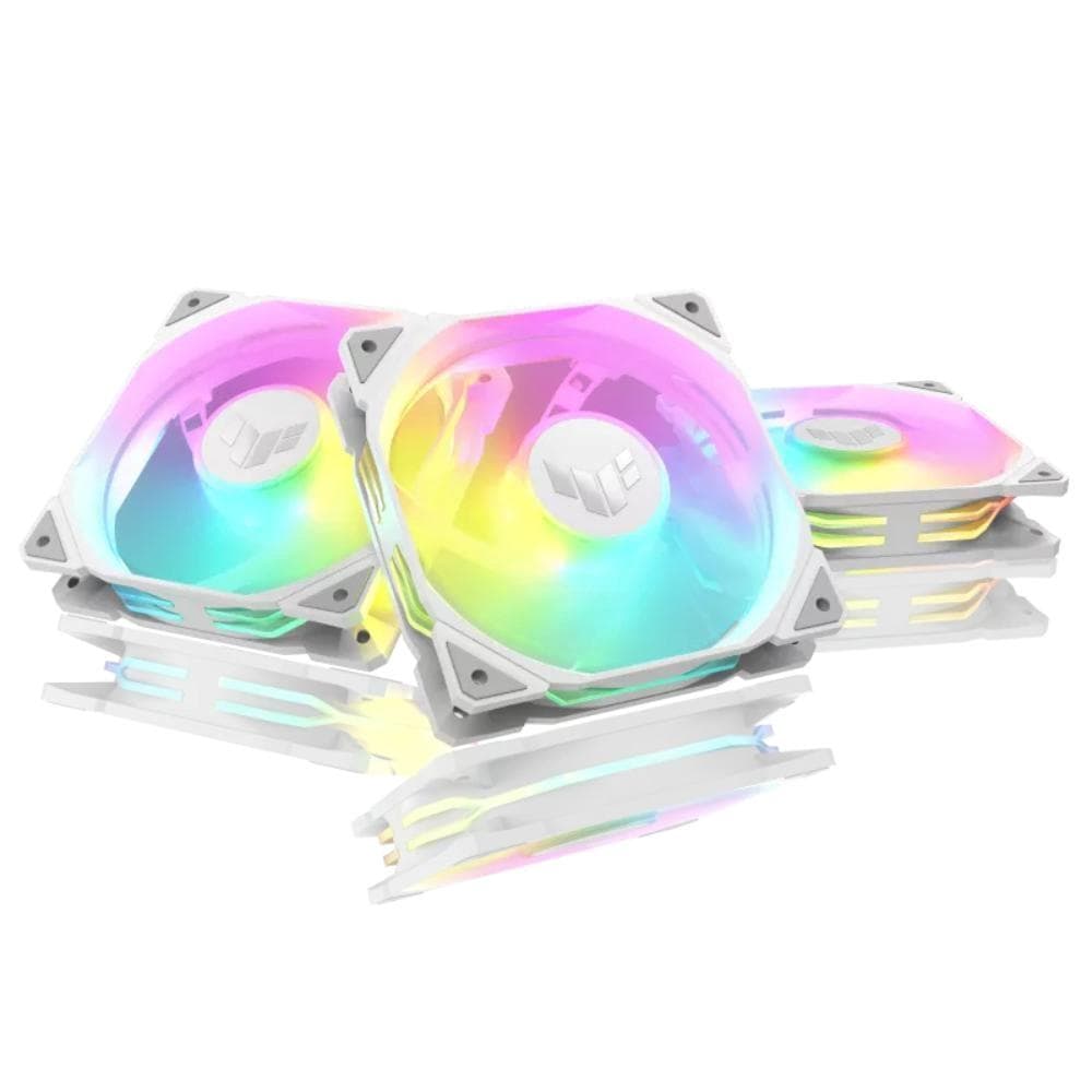 ASUS ventilátor TUF GAMING TR120 ARGB Reverse, 3x120mm, biela 1