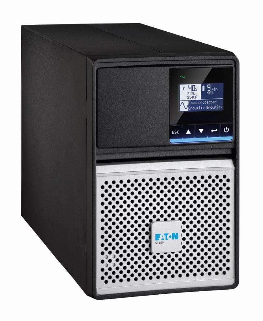 Eaton 5P 850i, gen2, UPS 850VA/680W, 6 zásuviek IEC C13, LCD 1