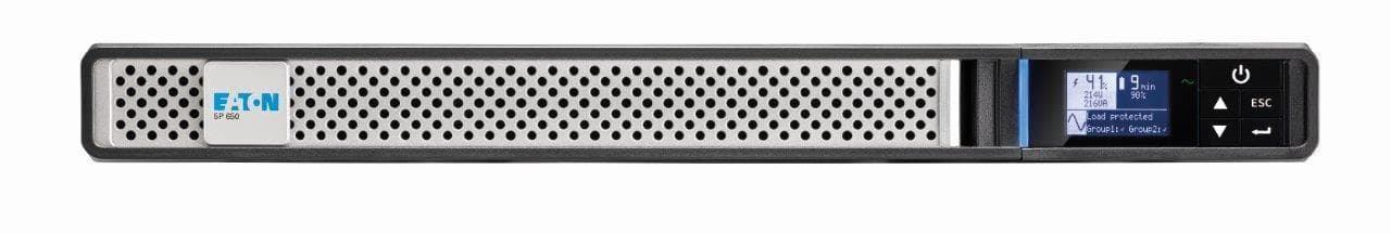Eaton 5P 850i Rack1U, gén2, UPS 850VA/680W, 4 zásuvky IEC C13, LCD