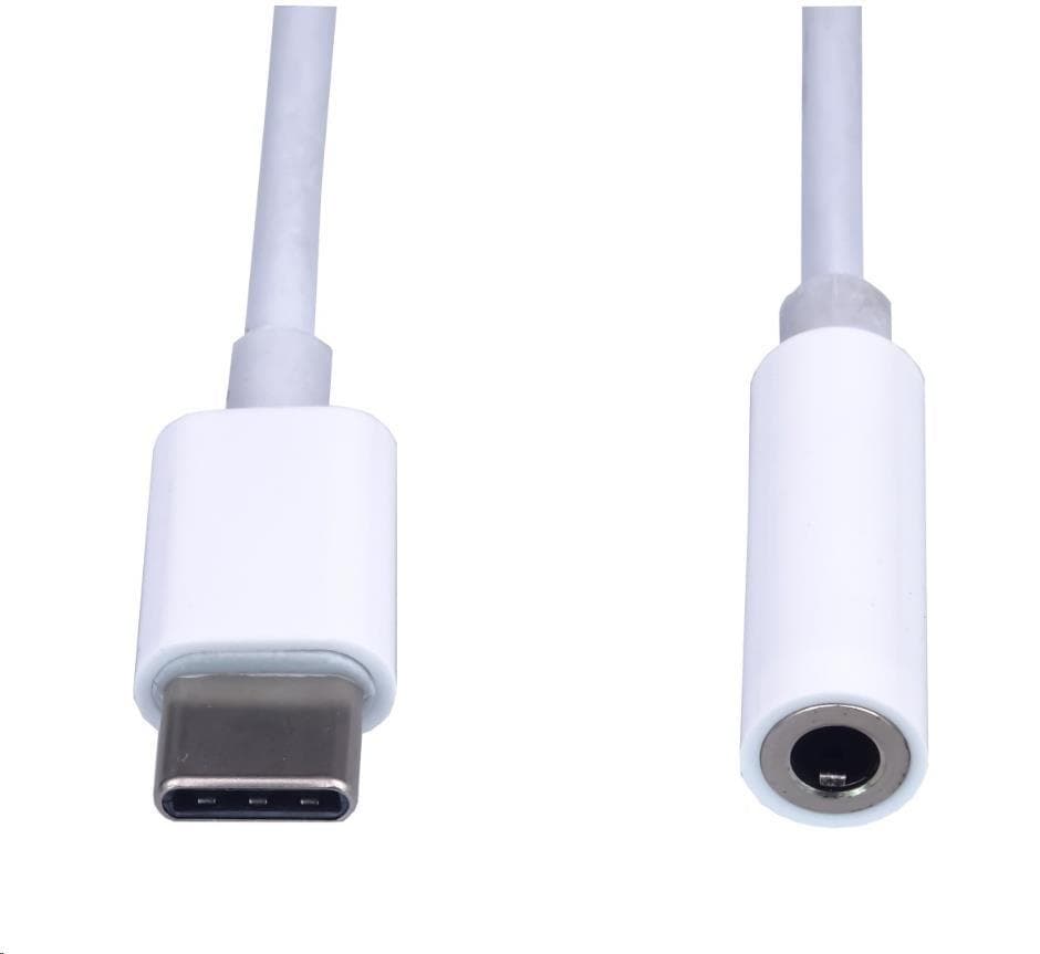 PremiumCord Prevodník USB-C na audio konektor jack 3, 5mm female 10cm 1
