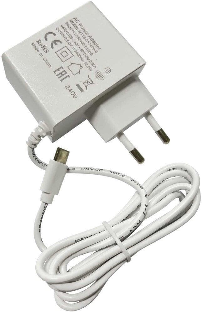MikroTik MT13-052400-E15BG, napájací adaptér 5V 2.4A, 12W, pre hAP ax lite 1