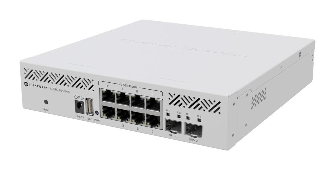 MikroTik Cloud Router Switch CRS310-8G+2S+IN 1