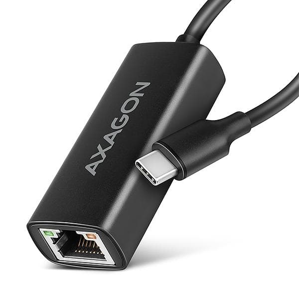 AXAGON ADE-ARC, USB-C 3.2 Gen 1 - Gigabit Ethernet sieťová karta, Realtek 8153, auto inštal 1