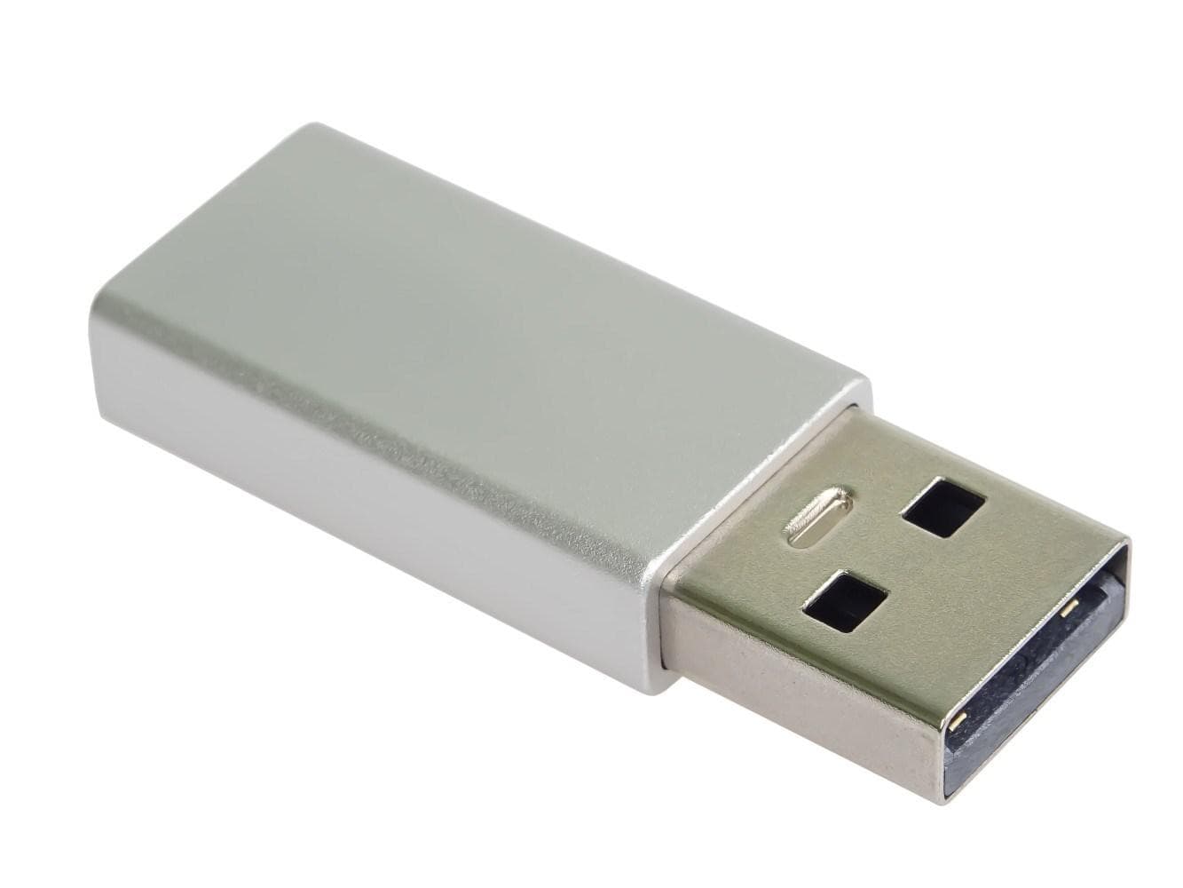 PremiumCord Adaptér USB-C na USB-A 2.0, strieborná 1