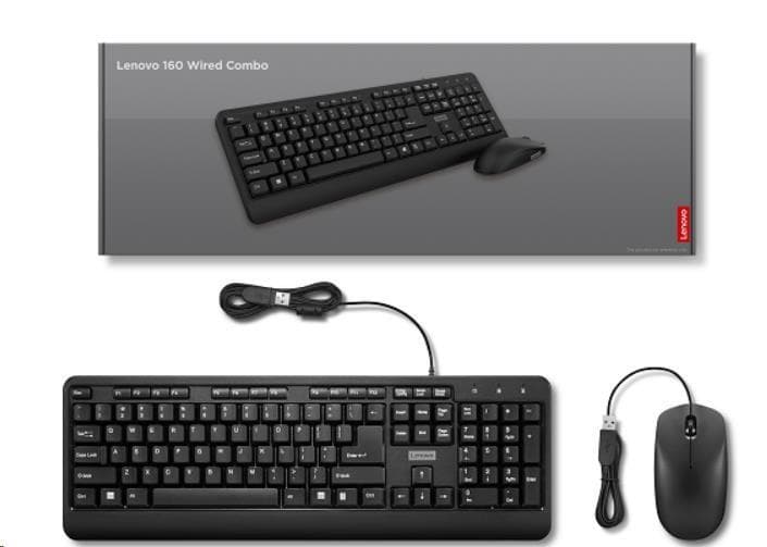 LENOVO 160 Wired Keyboard US 1