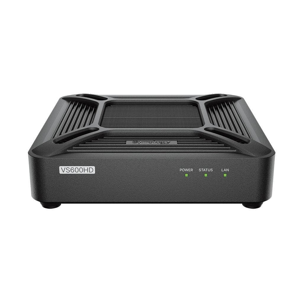 Synology VS600HD Surveillance Station (4K, 2xHDMI, 1xGbE, 2xUSB3.2, 1x3, 5mm IN, 1x3, 5mm OUT, VESA) 1