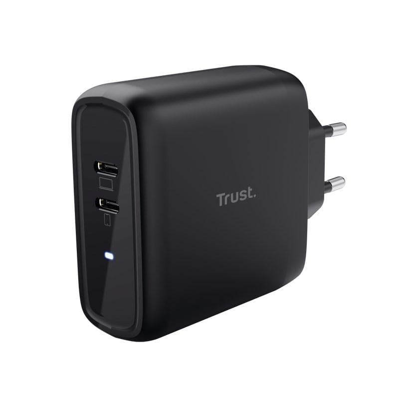 TRUST nabíjačka MAXO 65W, 2x USB-C, čierna 1