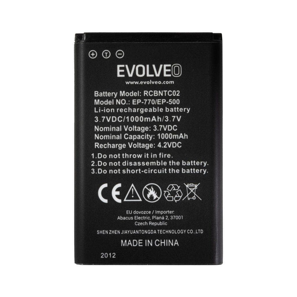EVOLVEO originálna batéria 1000 mAh pre EasyPhone FP, FS 1