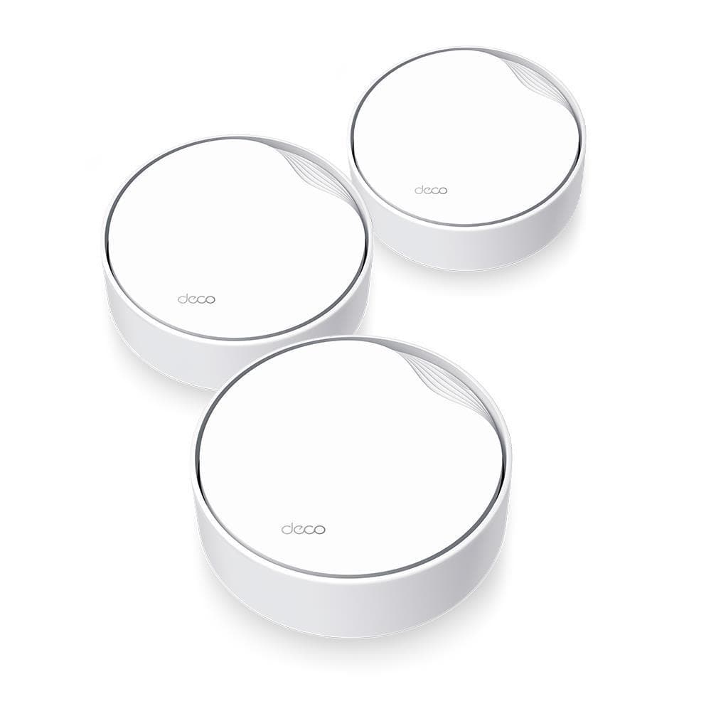 TP-Link Deco X50-PoE (3-pack) WiFi6 Mesh (AX3000, 2, 4GHz/5GHz, 1x2, 5GbELAN/WAN, 1xGbELAN/WAN, 1xPoE) 1