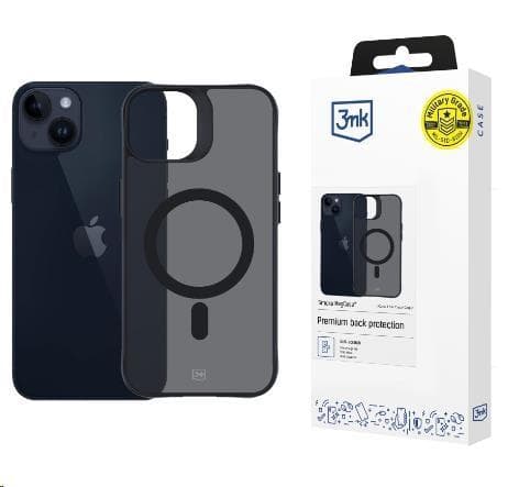 3mk ochranný kryt Smoke MagCase pre Apple iPhone 14 Plus