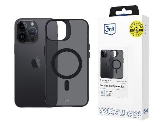 3mk ochranný kryt Smoke MagCase pre Apple iPhone 14 Pro 1