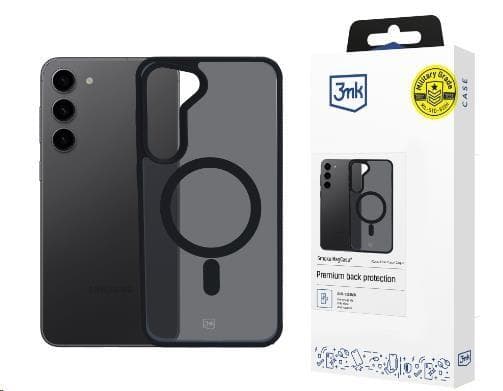3mk ochranný kryt Smoke MagCase pre Samsung Galaxy S23 5G 1