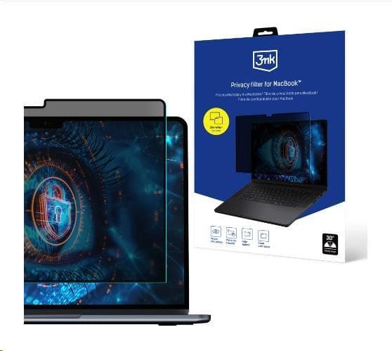 3mk Privacy filter pre MacBook Pro 16" 2019 1