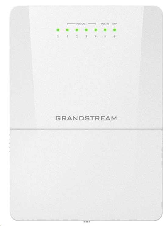Grandstream GWN7710R vonkajšie L2 Lite managed switch, 5xGbE, 4xPoE+, IP66 1