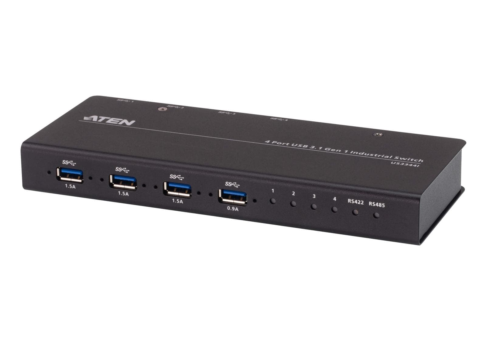 ATEN 4-Port USB3.1 Gen 1 Industrial Switch 1