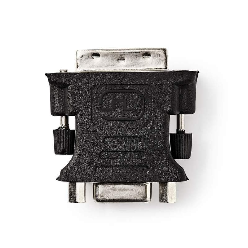 Nedis CCGB32900BK - DVI - VGA Adaptér | DVI-I 24+5-Pin Zástrčka - VGA Zásuvka | Čierna farba