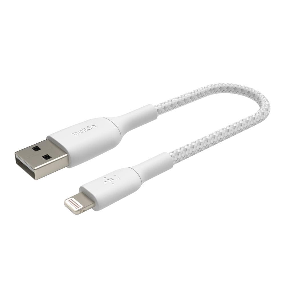 Belkin BOOST CHARGE ™ Lightning / USB-A kábel, 15cm, biely - odolný 1