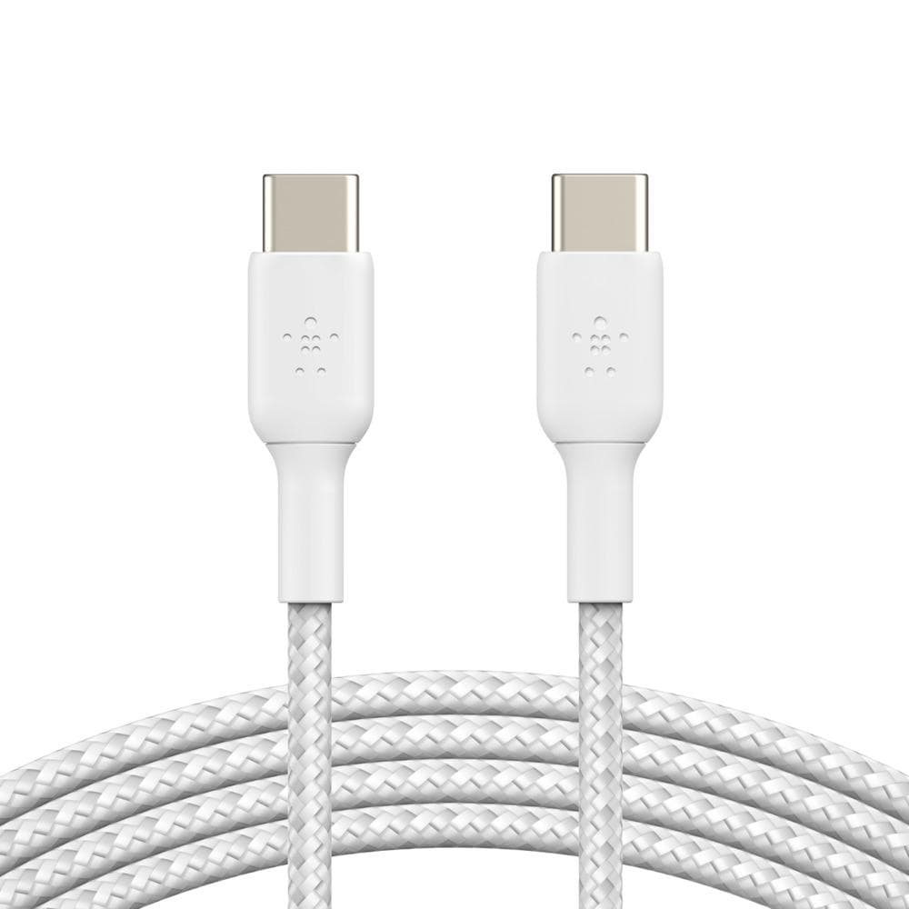 Belkin BOOST CHARGE™ USB-C/USB-C kábel, 1m, biely - odolný 1