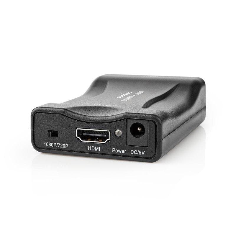 Nedis VCON3463BK - HDMI™ Prevodník | SCART Zásuvka | Výstup HDMI ™ | 1cestný | 1080p | 1.2 Gbps | ABS | Čierna 1