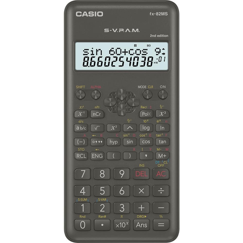 FX 82 MS 2E CASIO 1