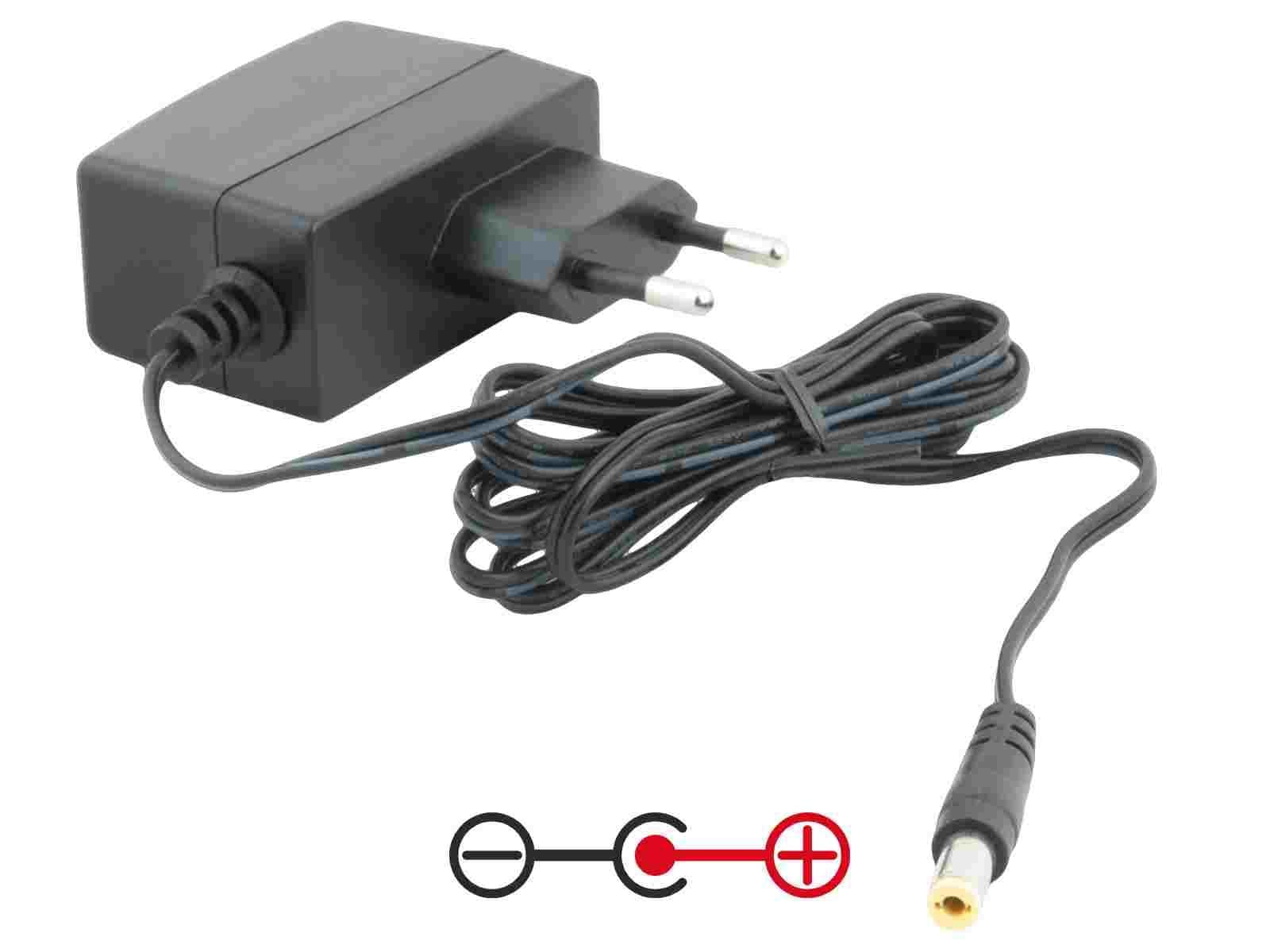 AVACOM Napájací adaptér univerzálny 12V 1A 12W konektor 5,5 mm x 2,1 mm plus pól uprostred