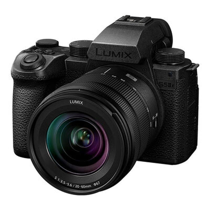 Panasonic Lumix DC-S5 Mark IIx + Lumix S 20-60 mm f/3,5-5,6 Macro OIS, DSLM, 24,2 Mpx, čierna