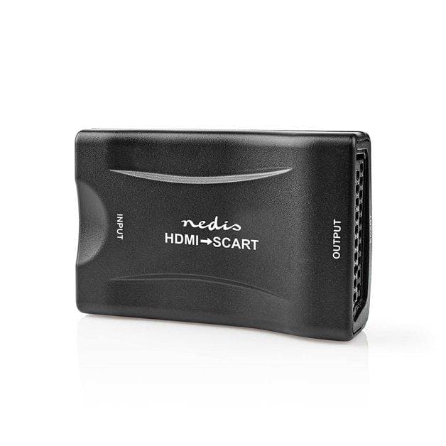 Nedis VCON3461BK - HDMI™ Prevodník | Vstup HDMI ™ | SCART Zásuvka | 1cestný | 1080p | 1.2 Gbps | ABS | Čierna 1