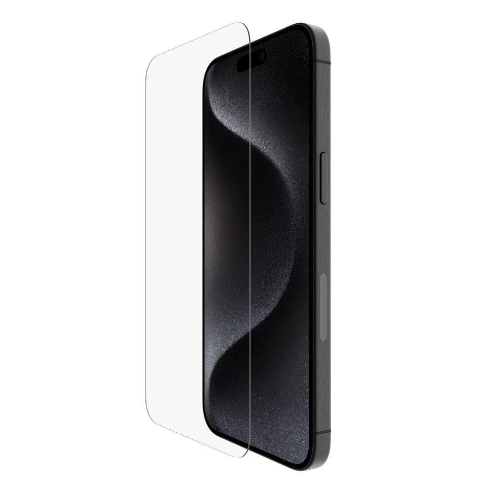 Belkin SCREENFORCE™ TemperedGlass Anti-Microbial ochranné sklo pre iPhone iPhone 15 Pro Max 1