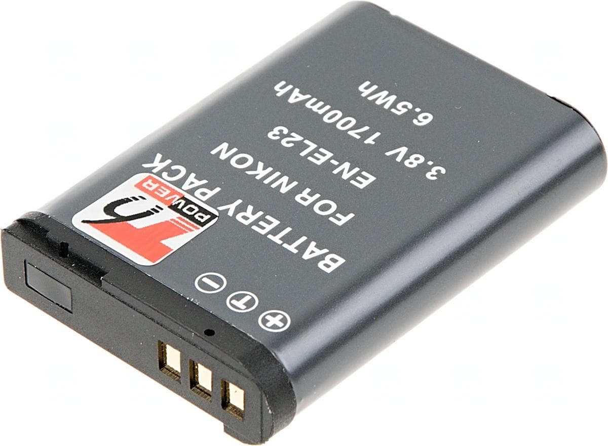 Batéria T6 Power pre Nikon EN-EL23, 1700mAh, 6,5Wh