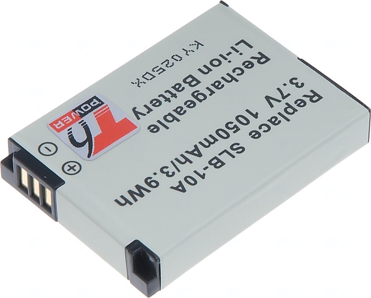 Batéria T6 power Samsung SLB-10A, BN-VH105, 1050mAh, 3,9Wh 1