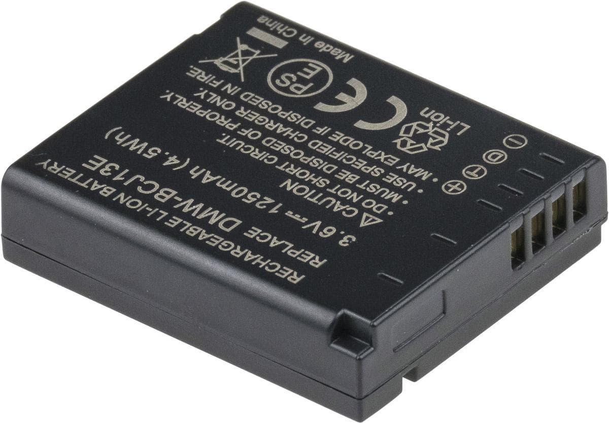 Batéria T6 Power pre Panasonic DMW-BCJ13, DMW-BC13, BP-DC10, 1250mAh, 4,5Wh 1